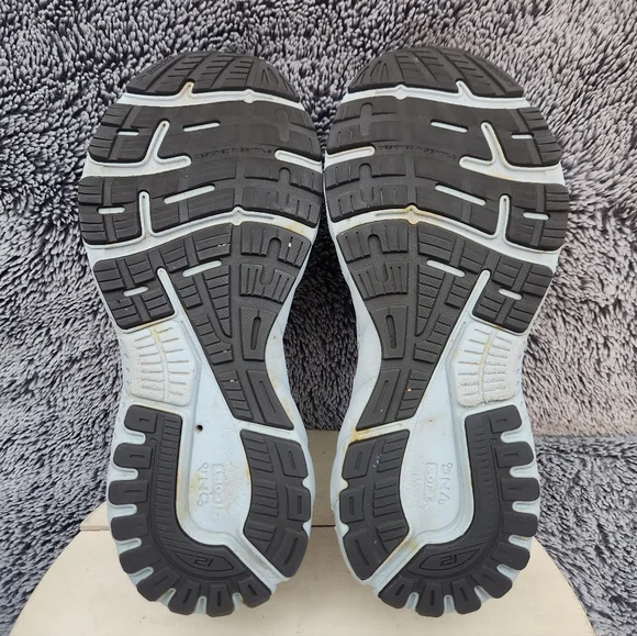 Brooks Adrenaline GTS 21 Running Shoes, White/Blue, Women's Size 8 - Picture 8 of 9